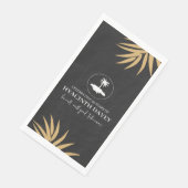 Insel Jamaika zum Geburtstag Napkin Serviette (Ecke)