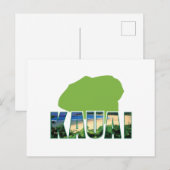 Insel Kauai Postkarte (Vorne/Hinten)