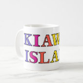 Insel Kiawah Kaffeetasse (Vorderseite Links)
