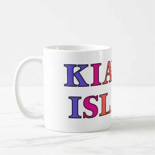Insel Kiawah Kaffeetasse (Links)