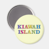 Insel Kiawah Magnet (Vorderseite/Rückseite)