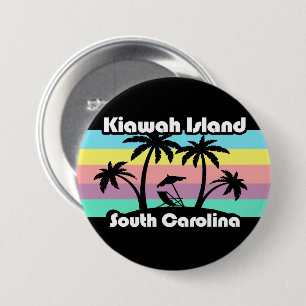 Insel Kiawah South Carolina Button
