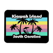 Insel Kiawah South Carolina Magnet (Horizontal)
