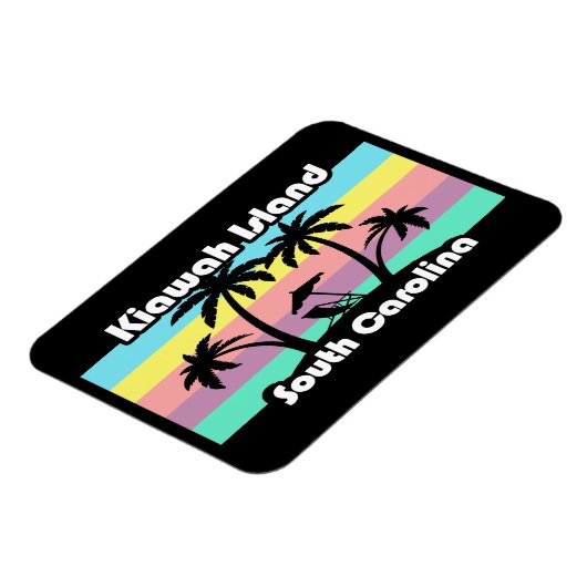 Insel Kiawah South Carolina Magnet (Linke Seite)
