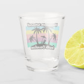 Insel Kiawah South Carolina Schnapsglas (Rückseite)