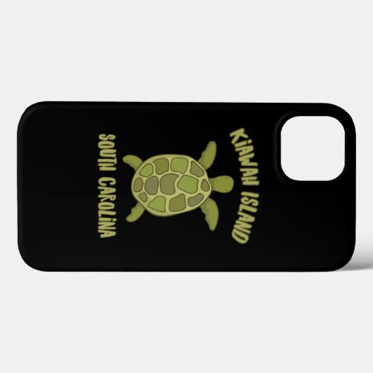 Insel Kiawah South Carolina Sea Turtle Case-Mate iPhone Hülle (Rückseite (Horizontal))