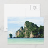 Insel Ko Phi Phi am Andamansee, Krabi Postkarte (Vorne/Hinten)