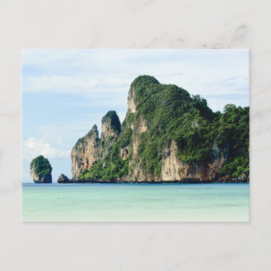 Insel Ko Phi Phi am Andamansee, Krabi Postkarte (Vorderseite)