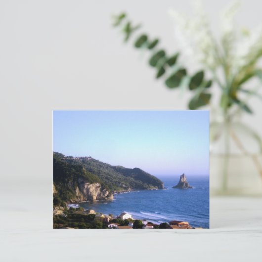 Insel Korfu Postkarte (Stehend Vorderseite)