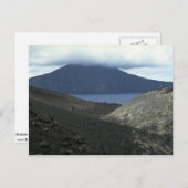 Insel Krakatoa, Indonesien Postkarte (Vorne/Hinten)