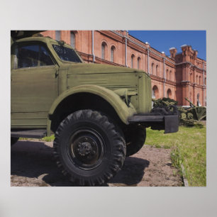 Insel Kronverksky, Artilleriemuseum, LKW Poster