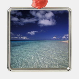 Insel-Landschaft, Vava'u Island, Tonga 2 Ornament Aus Metall