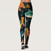 Insel-Lebens-Leggings-Geschenk Leggings (Rückseite)