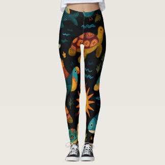 Insel-Lebens-Leggings-Geschenk Leggings