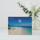 Insel Leleuvia Fiji Postkarte (Stehend Vorderseite)
