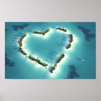 Insel Liebe Poster