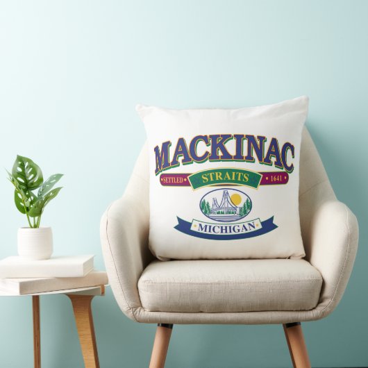 Insel Mackinac Kissen (Stuhl )