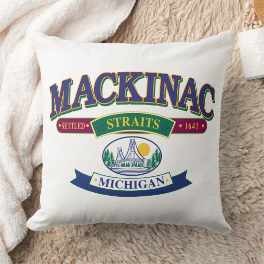 Insel Mackinac Kissen (Decke)