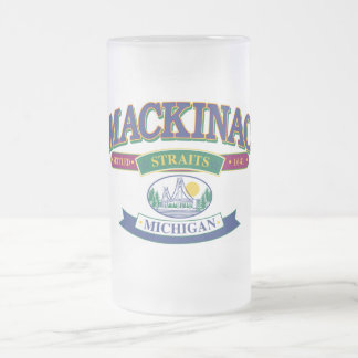 Insel Mackinac Mattglas Bierglas