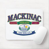 Insel Mackinac Mousepad (Mit Mouse)