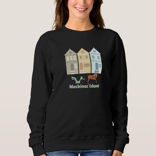 Insel Mackinac Sweatshirt (Vorderseite)
