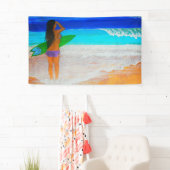 Insel Mädchen Banner (Insitu)