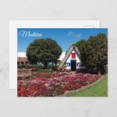 Insel Madeira, Portugal Postkarte (Vorne/Hinten)