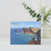 Insel Madeira Postkarte (Stehend Vorderseite)