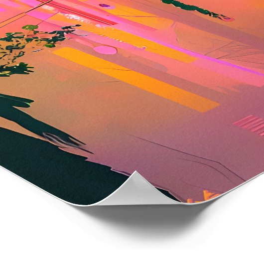 Insel Magie in der Luft Ken Gefecht Tropisch Poster (Ecke)