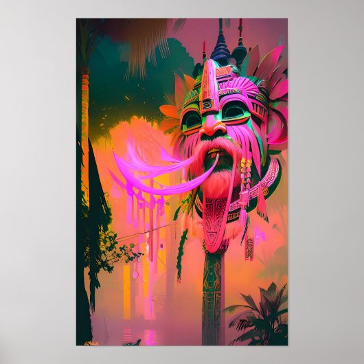 Insel Magie in der Luft Ken Gefecht Tropisch Poster (Vorne)