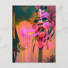 Insel Magie in der Luft Ken Gefecht Tropisch Postkarte