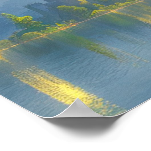 Insel Majestät Poster (Ecke)