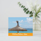 Insel Mallorca - Postkarte (Stehend Vorderseite)