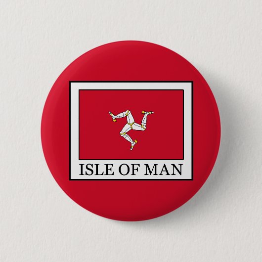 Insel Man Button (Vorderseite)