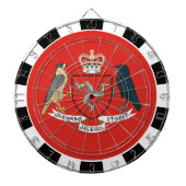Insel Man Dartboard, Spiel, Isle of Man Flag Dartscheibe (vorne)