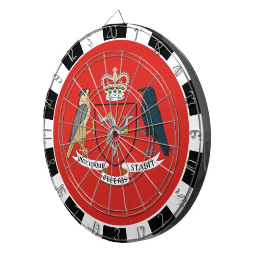 Insel Man Dartboard, Spiel, Isle of Man Flag Dartscheibe (Vorderseite rechts)