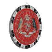 Insel Man Dartboard, Spiel, Isle of Man Flag Dartscheibe (Vorderseite Links)
