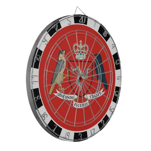 Insel Man Dartboard, Spiel, Isle of Man Flag Dartscheibe (Vorderseite Links)