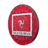 Insel Man Dartscheibe (Vorderseite rechts)