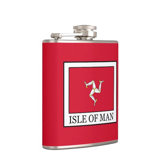 Insel Man Flachmann (Rechts)