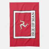 Insel Man Geschirrtuch (Vertikal)