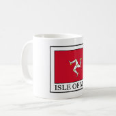 Insel Man Kaffeetasse (Vorderseite Links)