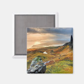 Insel Man landschaftliche Landschaftsfotografie Magnet (Vorderseite/Rückseite)