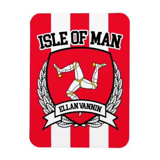 Insel Man Magnet (Vertikal)
