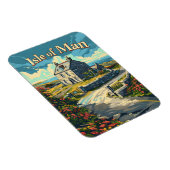 Insel Man Magnet (Rechte Seite)