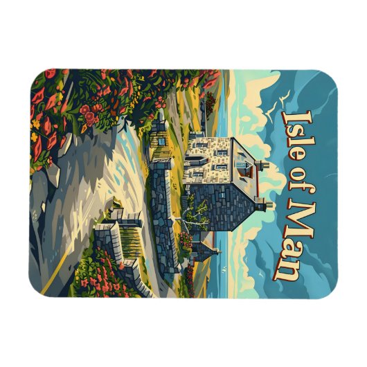 Insel Man Magnet (Horizontal)