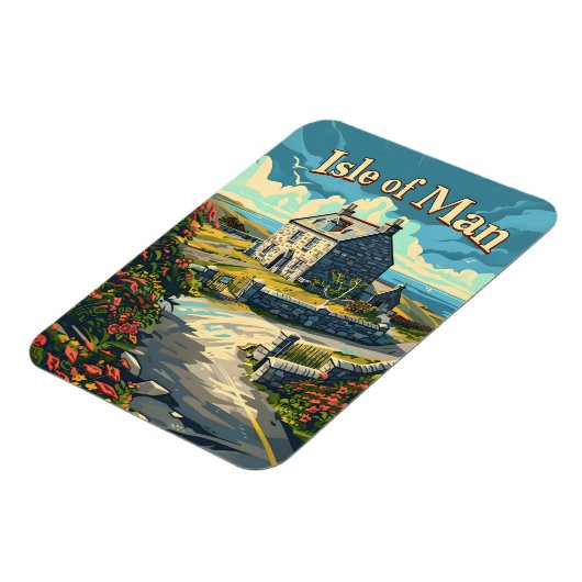 Insel Man Magnet (Linke Seite)