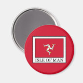 Insel Man Magnet (Vorderseite/Rückseite)