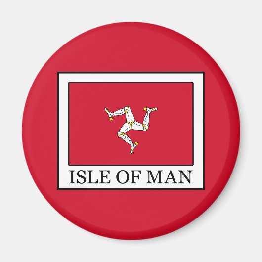 Insel Man Magnet (Vorne)