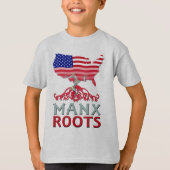 Insel Man Manx American T-Shirt (Vorderseite)